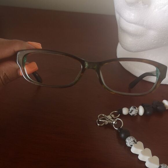 Lacoste Ladies Optical Frame Eyewear Aqua Green & Brown - Picture 9 of 16